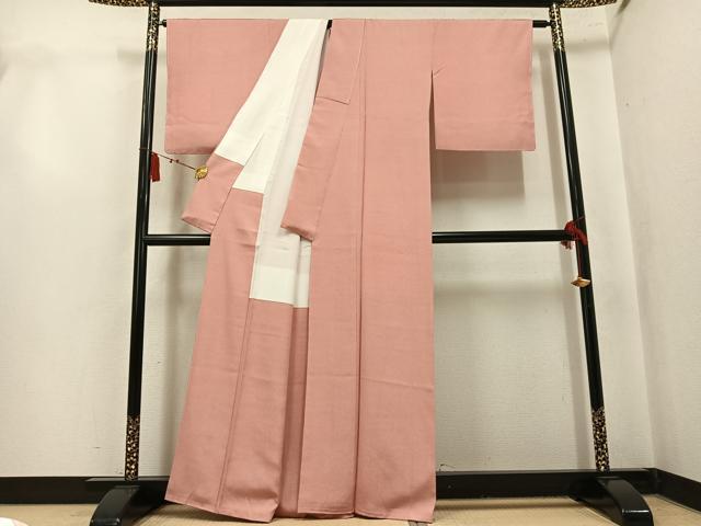 平和屋着物●江戸小紋　極小鮫小紋柄　正絹　逸品　未使用　AABL0697ph