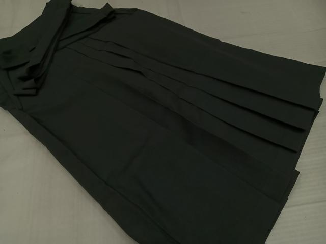 平和屋着物●女性　行灯袴　黒地　洗える着物　AABL0708ph