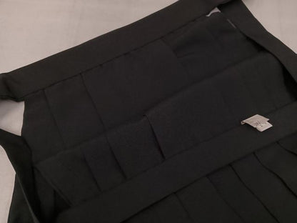 平和屋着物●女性　行灯袴　黒地　洗える着物　AABL0708ph