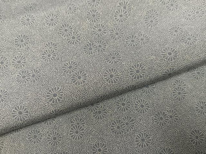 平和屋着物●伝統工芸士　廣瀬雄望　江戸小紋　花唐草文　正絹　逸品　AABL0743ph