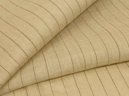 平和屋着物＊夏物　本場小千谷ちぢみ　縞　麻　逸品　AABL0765jd