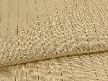 平和屋着物＊夏物　本場小千谷ちぢみ　縞　麻　逸品　AABL0765jd