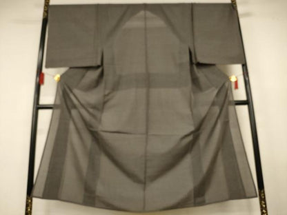 平和屋着物＊夏物　男性　夏大島　霞文　キングサイズ　正絹　逸品　AABL0773jd