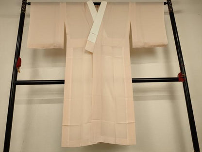 平和屋着物＊夏物　長襦袢　絽　灰梅色　正絹　逸品　AABL0859jd
