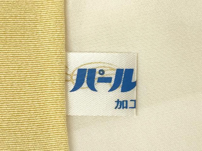 平和屋着物●本加賀友禅作家　野路博　訪問着　草花文　暈し染め　ロング丈　正絹　逸品　AABL0886ck