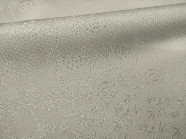 平和屋着物●皇室献上作家　藤井寛　色無地　切嵌地紋　潤色　正絹　逸品　AABL0888ck