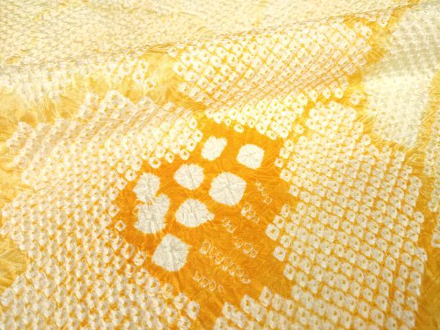 平和屋着物●豪華振袖　総絞り　花尽くし　正絹　逸品　AABL0894ck