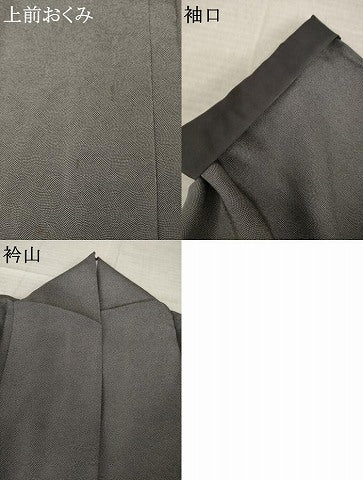 平和屋着物●江戸小紋　鮫小紋柄　正絹　逸品　AABL0897ck
