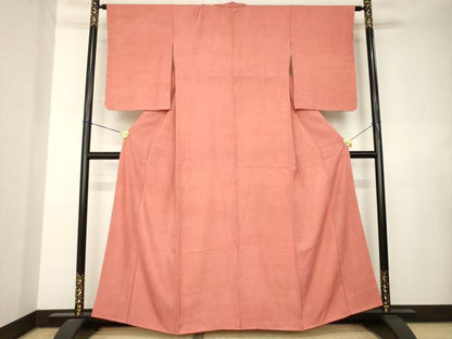 平和屋着物●江戸小紋　竺仙鑑製　鮫小紋柄　正絹　逸品　AABL0909ck