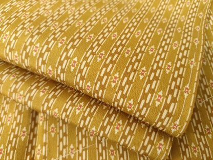 平和屋着物●上質な小紋　型染め　幾何学文様　正絹　逸品　AABL0911ck