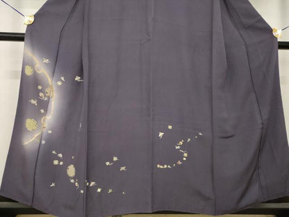 平和屋着物●訪問着　雪輪宝尽くし　暈し染め　正絹　逸品　AABL0930ck