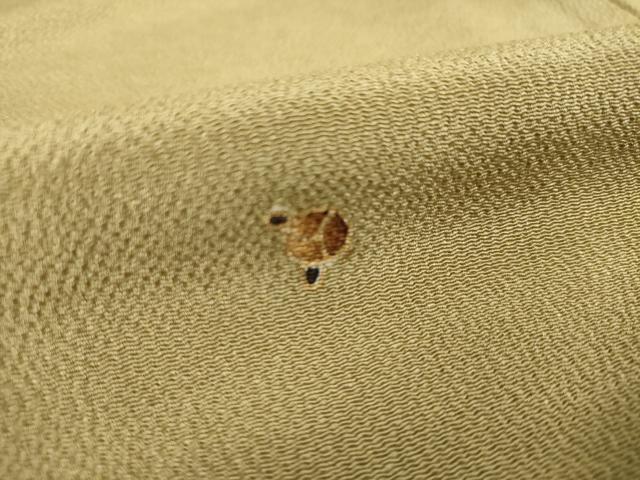 平和屋着物●訪問着　舞花文　金彩　鬼しぼ縮緬　正絹　逸品　AABL0940ck