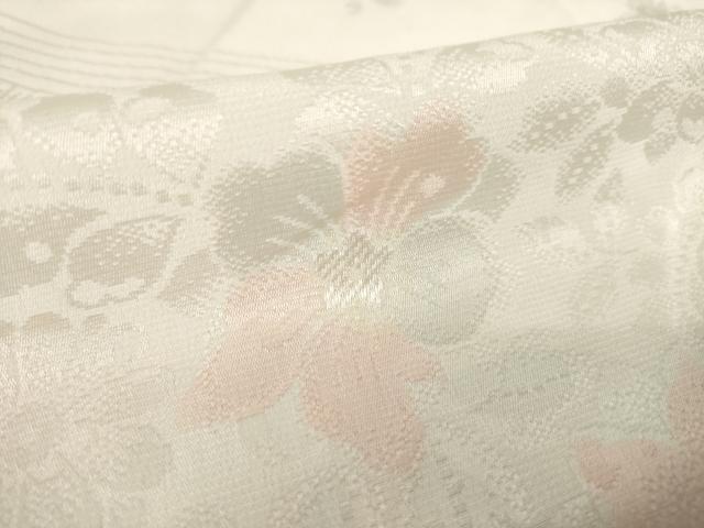 平和屋着物●長襦袢　無双仕立て　辻が花地紋　暈し染め　正絹　逸品　AABL0944ck