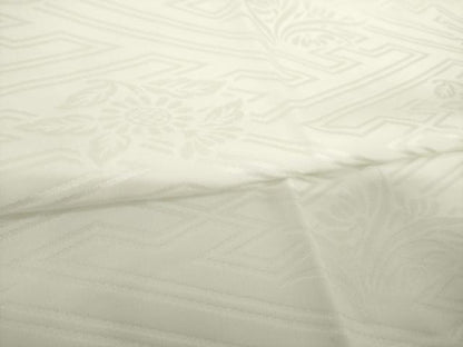 平和屋着物●長襦袢　無双仕立て　紗綾形地紋　白色　正絹　逸品　AABL0952ck