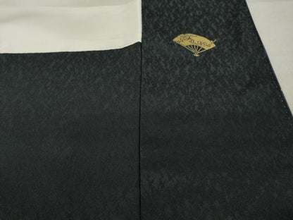 平和屋着物●訪問着　扇面花文　暈し染め　金彩　やまと誂製　正絹　逸品　AABL0960ck