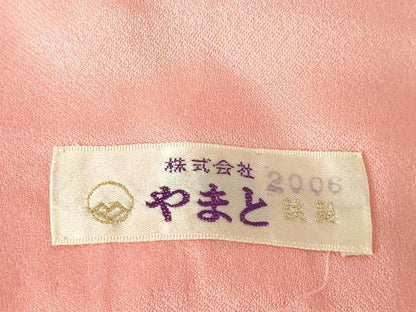 平和屋着物●豪華振袖　駒刺繍　地紙花文　金彩　やまと誂製　正絹　逸品　AABL0964ck