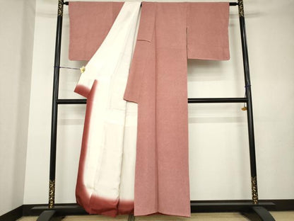 平和屋着物●江戸小紋　丸山辰夫　鮫小紋柄　正絹　逸品　AABL0976ck