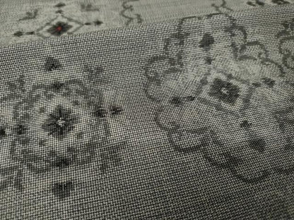 平和屋着物●本場大島紬　9マルキ　飾花文　松坂屋扱い　正絹　逸品　AABL0978ck