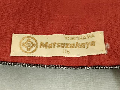 平和屋着物●本場大島紬　9マルキ　飾花文　松坂屋扱い　正絹　逸品　AABL0978ck