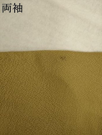 平和屋着物●上質な色無地　路考茶色　正絹　逸品　AABL0983ck