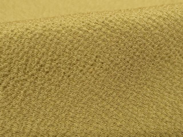 平和屋着物●上質な色無地　路考茶色　正絹　逸品　AABL0983ck