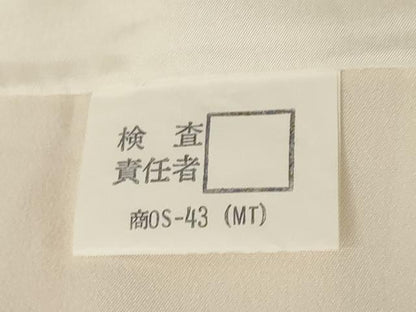 平和屋着物●訪問着　松皮菱吉祥花文　金彩　正絹　逸品　AABL0993ck
