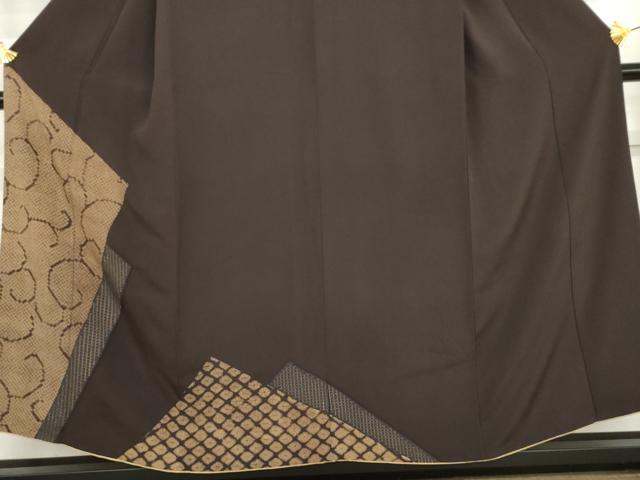 平和屋着物●中国三大刺繍　訪問着　唐草文　やまと誂製　正絹　逸品　AABL1019cs