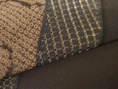 平和屋着物●中国三大刺繍　訪問着　唐草文　やまと誂製　正絹　逸品　AABL1019cs