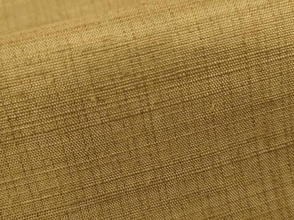 平和屋着物●上質な紬　色無地　黄橡色　正絹　逸品　AABL1027cs