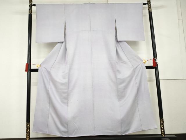 平和屋着物●江戸小紋　作家物　蜃気楼染　極小鮫小紋柄　暈し染め　正絹　逸品　AABL1029cs
