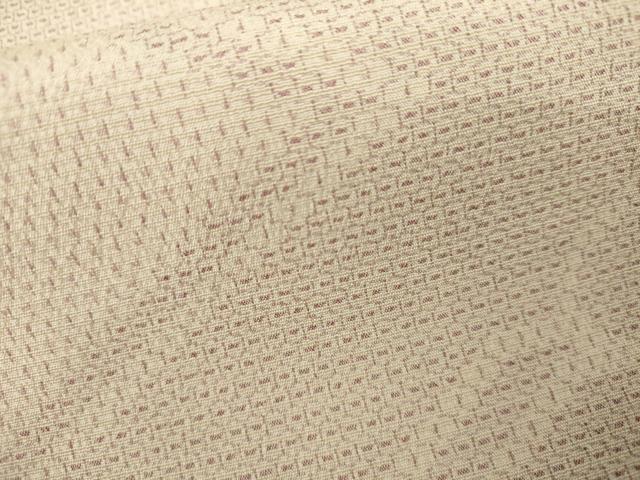 平和屋着物●本塩沢　110亀甲　変わり菱文　正絹　逸品　AABL1074cs