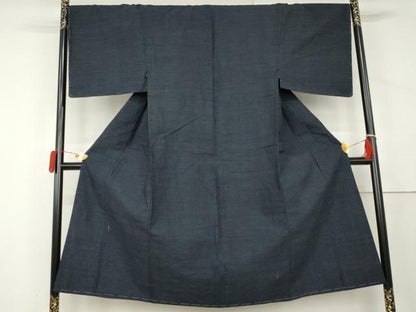 平和屋着物●男性　綿薩摩　亀甲柄　綿　逸品　未使用　AABL1090cs