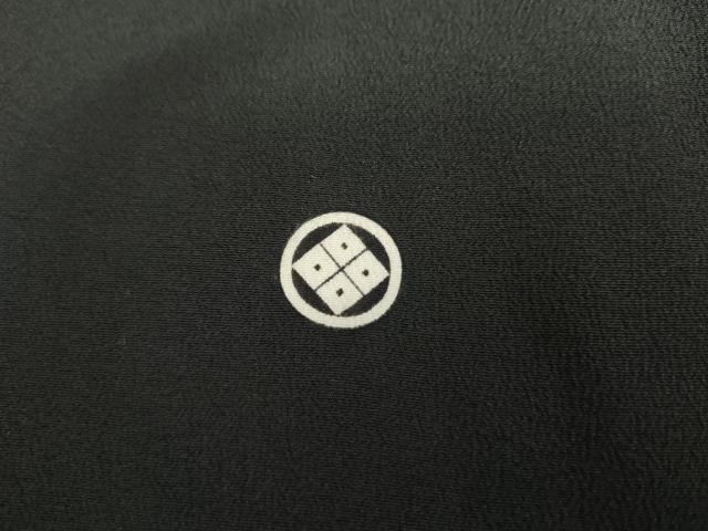 平和屋着物●豪華黒留袖　友禅　刺繍　立波風景文　金糸　正絹　逸品　AABL1114cs