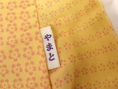 平和屋着物●長襦袢　袷　花尽くし　やまと誂製　正絹　逸品　AABL1117cs