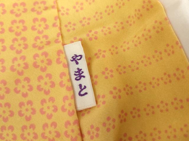 平和屋着物●長襦袢　袷　花尽くし　やまと誂製　正絹　逸品　AABL1117cs
