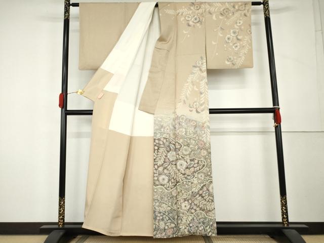 逸品、『吉乃一廉、幻の辻が花』銀通し、暈し染め、訪問着 平和屋着物○吉乃一廉 幻の辻が花 訪問着 暈し染め 銀