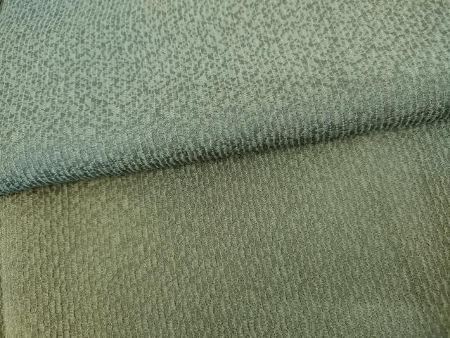 平和屋着物●染色作家　斉藤三才　小紋　霞文　暈し染め　正絹　逸品　AABL1135cs