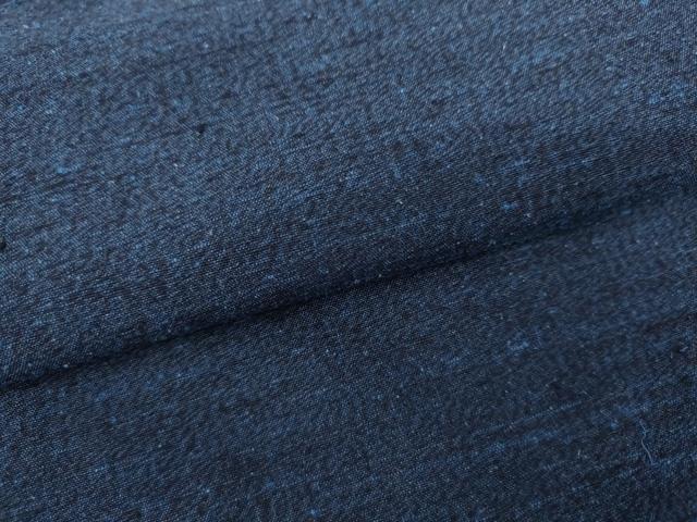 平和屋着物●男性　結城紬　アンサンブル　杢　霞文　やまと誂製　キングサイズ　正絹　逸品　AABL1137cs