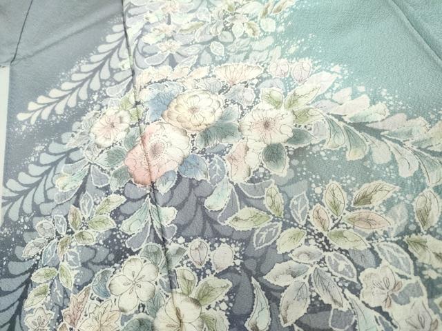 平和屋着物●訪問着　辻が花　絞り　暈し染め　正絹　逸品　AABL1138cs