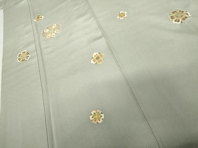 平和屋着物●訪問着　舞花文　暈し染め　金彩　正絹　逸品　AABL1150cs