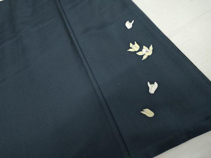 平和屋着物●訪問着　枝花文　暈し染め　京都きもの友禅扱い　正絹　逸品　AABL1153cs