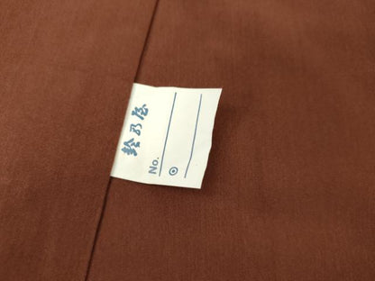 平和屋着物●本場大島紬　9マルキ　地空き　椿　鈴乃屋扱い　正絹　逸品　AABL1181cs