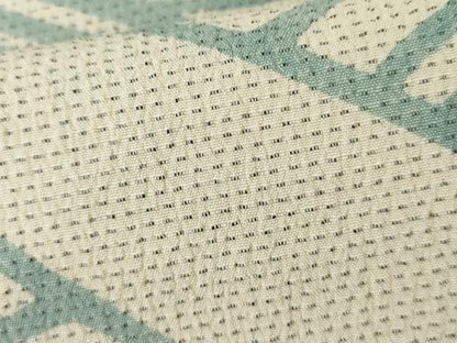 平和屋着物●お召　訪問着　刺繍　流水文　正絹　逸品　AABL1182cs