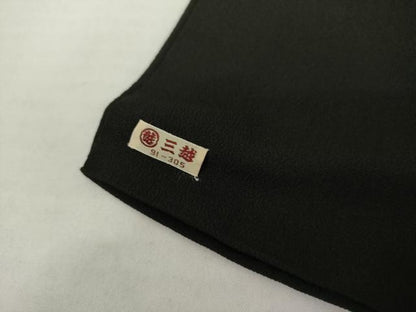 平和屋着物●豪華黒留袖　花車吉祥文　金彩　三越扱い　正絹　逸品　AABL1184cs