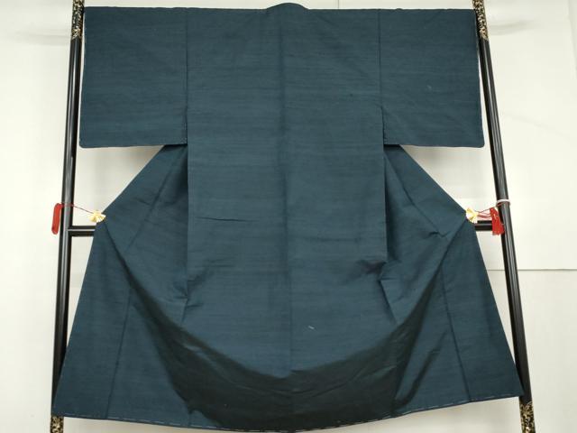 平和屋着物●男性　紬　霞文　正絹　逸品　未使用　AABL1188cs