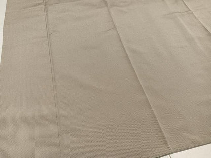平和屋着物●お召　網代織　正絹　逸品　AABL1206ph