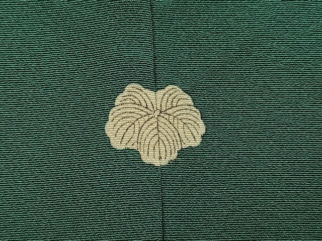 平和屋着物●上質な色無地　革色　正絹　逸品　AABL1221ph