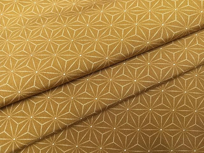 平和屋着物●上質な小紋　麻の葉文様　正絹　逸品　AABL1230ph