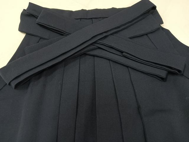 平和屋着物●女性　行灯袴　青褐色　洗える着物　AABL1247ph