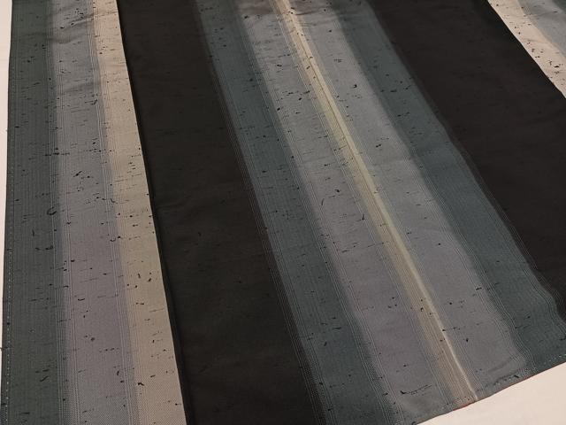 平和屋着物●上質な紬　間道　正絹　逸品　AABL1254ph